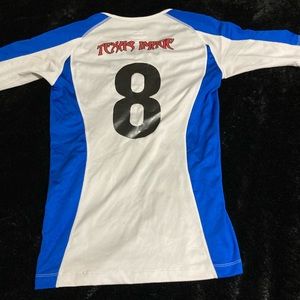 Texas image volleyball shirt